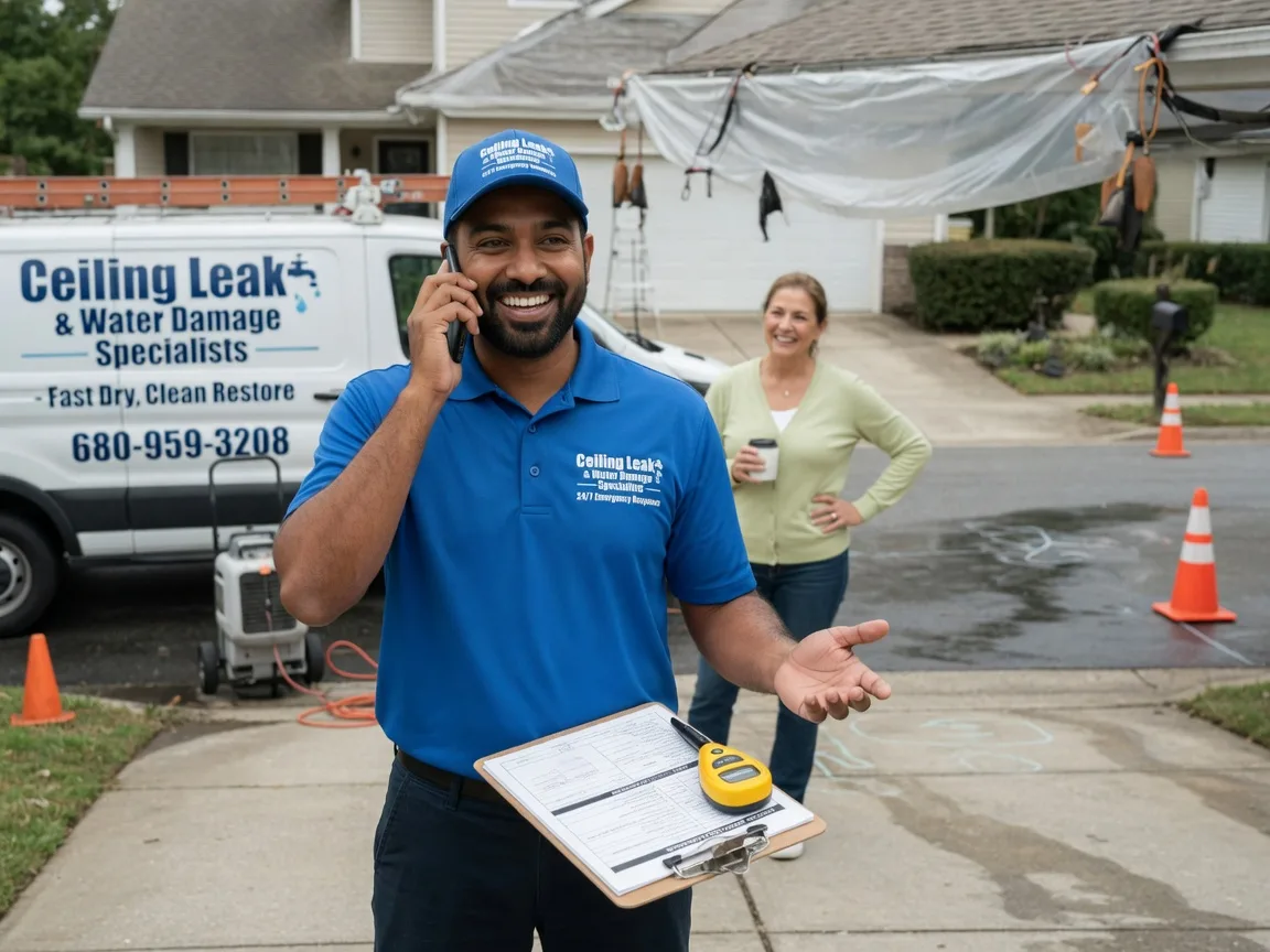 Ceiling Leak Cleanup Allendale, NJ FAQs